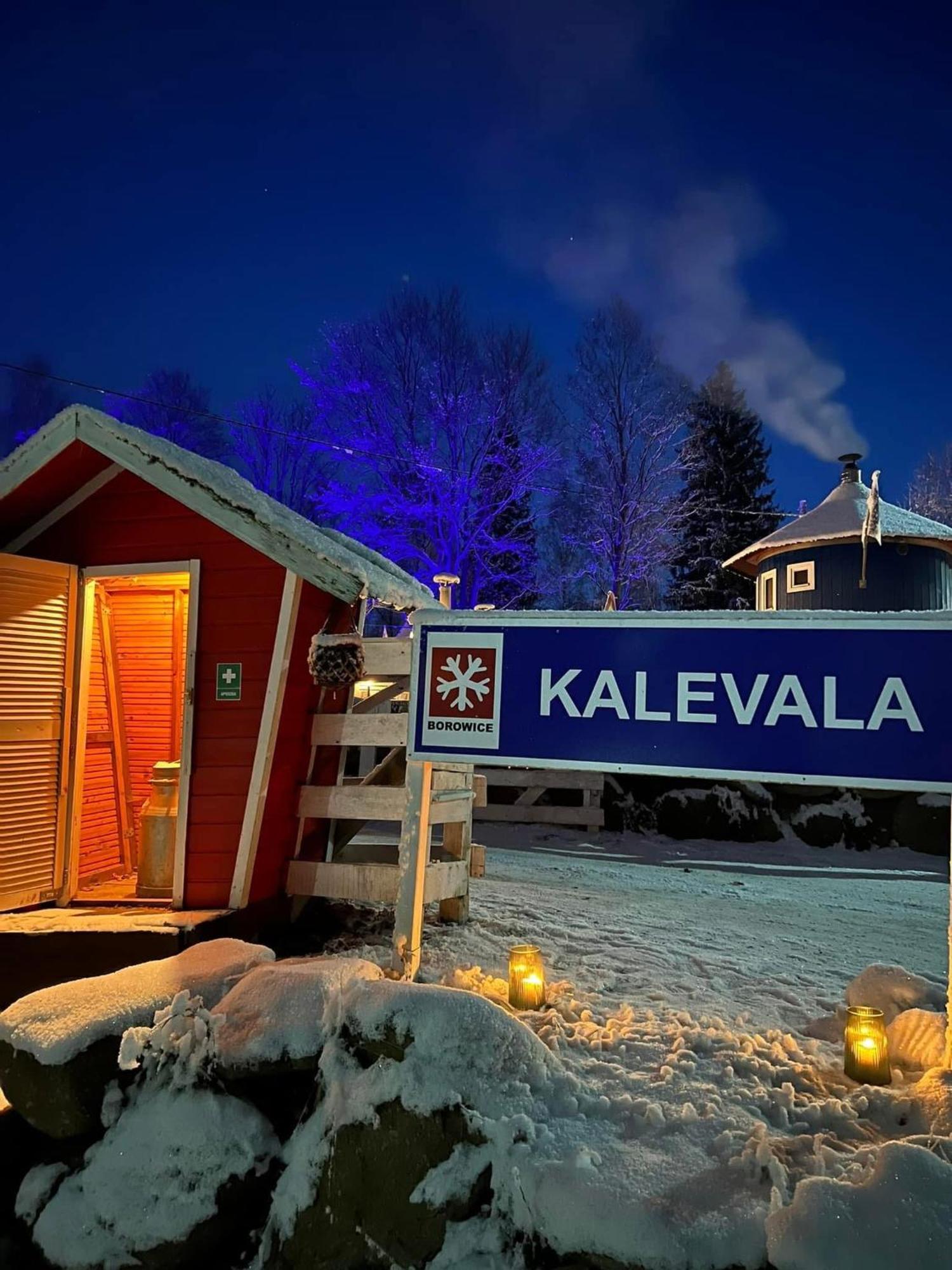Hotel Finska Wioska Kalevala Borowice Esterno foto