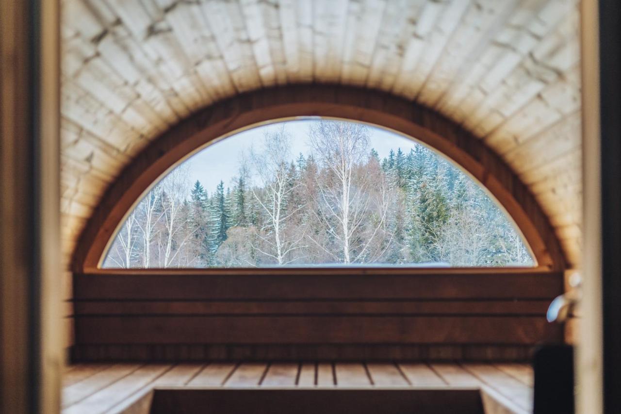 Hotel Finska Wioska Kalevala Borowice Esterno foto